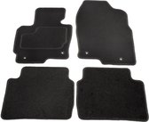 Tapis de sol personnalisés - tissu noir - adaptés pour Mazda CX-5 à partir de 6/2012