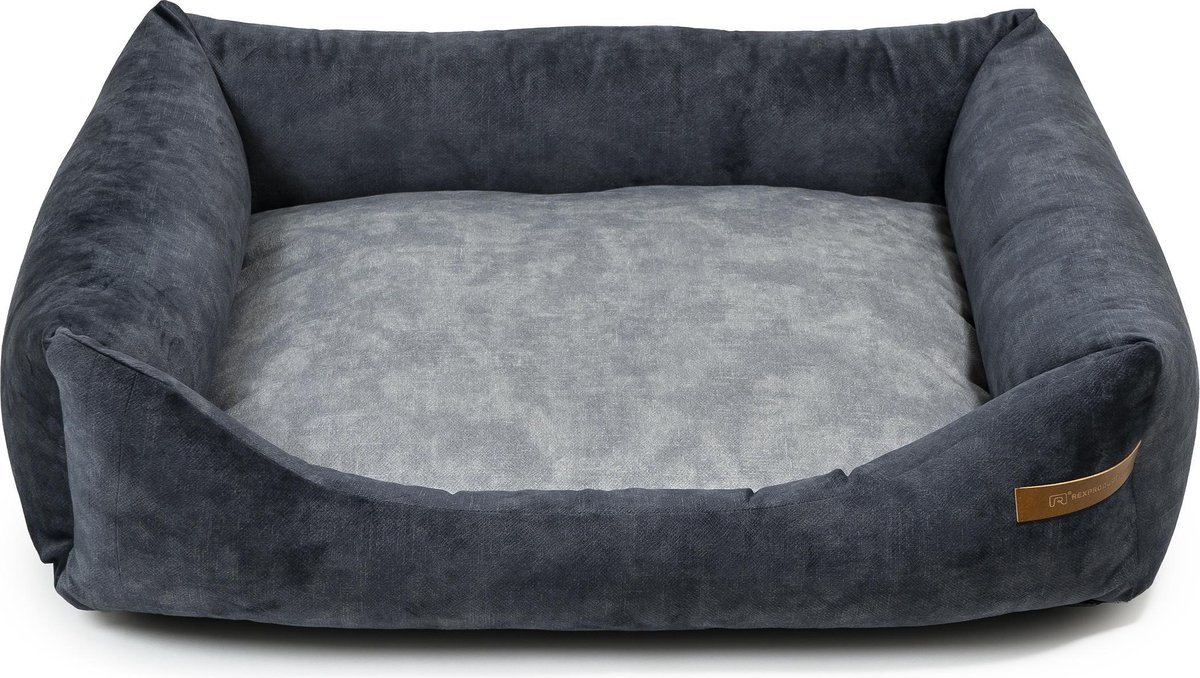 Hondenbed, huisdierbed, hondensofa, hondenmand, hondenkussen, kattenmand, hondenbank, antislip, gerecycled-Rexproduct Softcolor