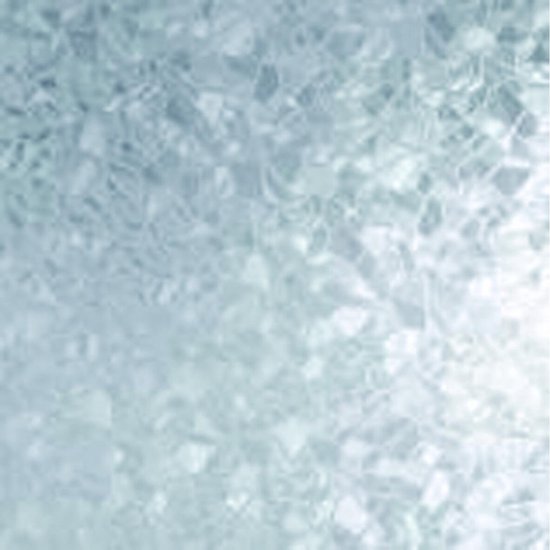 Raamfolie ijs semi transparant 45 cm x 2 meter zelfklevend - Glasfolie - Anti inkijk folie