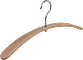 De Kledinghanger Gigant - 12 x Garderobehanger Planet beukenhout naturel gelakt, 45 cm