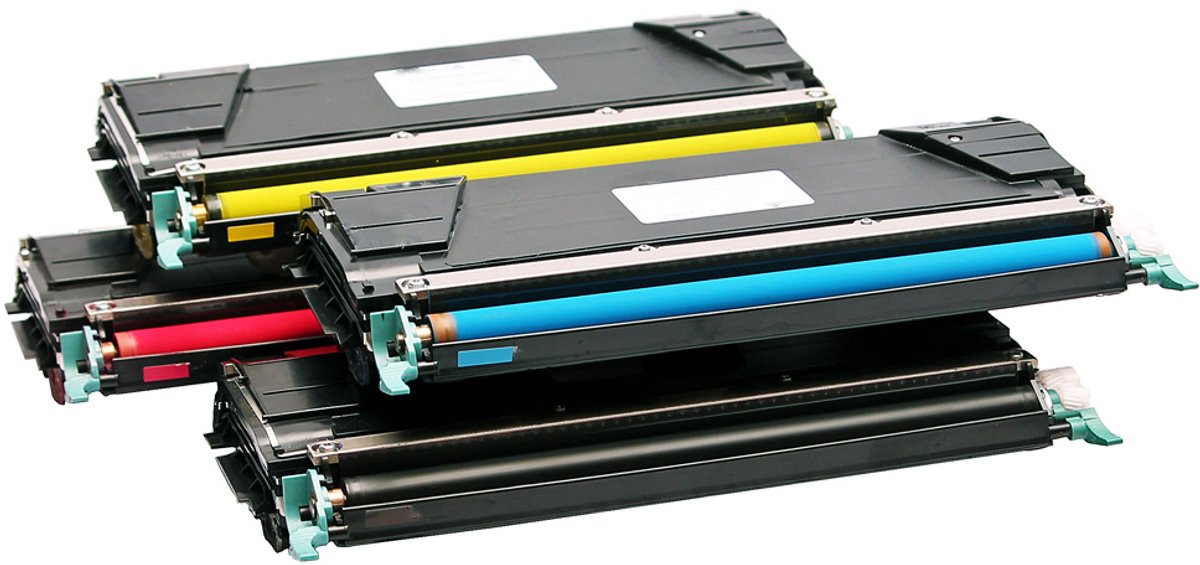 Set 4x ABC huismerk toner geschikt voor Lexmark X746 X746DE X748 X748DE X748DTE XS748 XS748DE XS748DTE X 746 X 746DE X 748 X 748DE X 748DTE XS 748 XS 748DE XS 748DTE
