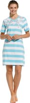 Dames nachthemd Pastunette 10211-151-2 - Turqoise - 44