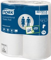Tork Traditioneel Toiletpapier 2-laags Wit 198 Vel T4 Advanced