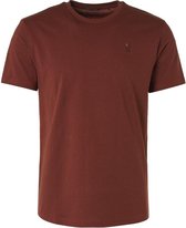 NO-EXCESS T-shirt Round Neck T Shirt 12340701 193 Stone Red Mannen Maat - L