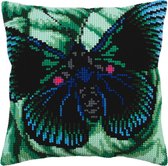 Voorbedrukt kruissteekkussen Butterfly graphics Collection d'Art 5309