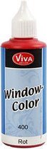 Window Color, rood, 80 ml/ 1 fles