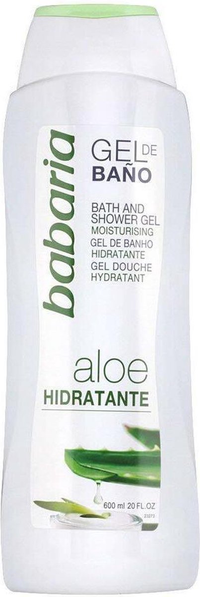 Goedkoopste Hydraterende badgel met Aloë Vera Babaria (600 ml