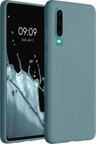 kwmobile telefoonhoesje voor Huawei P30 - Hoesje voor smartphone - Back cover in Arctische nacht