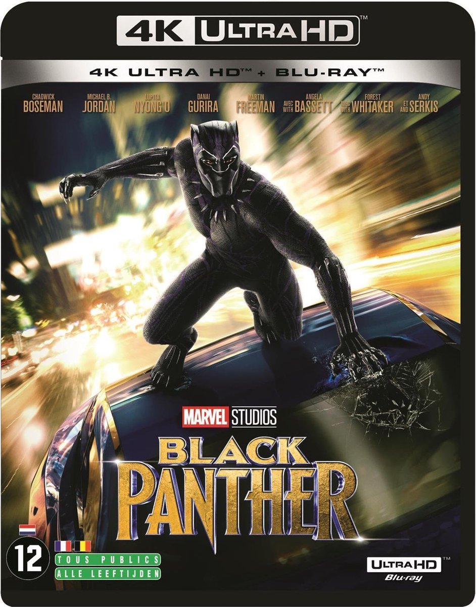 Black Panther (4K Ultra HD Blu-ray) (Import geen NL ondertiteling)-