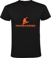 Snowboard Heren | snowboarden | wintersport | t-shirt