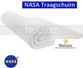 Aloe Vera - Eenpersoons Topmatras - Nasa traagschuim - 6 cm - 90x200/7