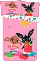 Bing Bunny BABY Dekbedovertrek Sunny - 100 x 135 cm - Katoen
