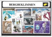 Bergbeklimmen – Luxe postzegel pakket (A6 formaat) : collectie van verschillende postzegels van bergbeklimmen – kan als ansichtkaart in een A6 envelop - authentiek cadeau - kado -