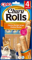 Inaba Kattensnack Churu Rolls Kip 40 gr