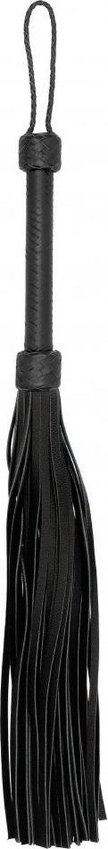 Goedkoopste Heavy Leather Tail Flogger - Black
