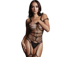 Shots - Le Désir Bodystocking met Scheuren - One Size black O/S