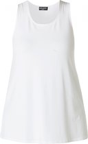 BASE LEVEL CURVY Abbigail Top - White - maat 2(50)