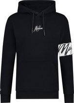 Malelions Men Captain Hoodie - Navy/White - 4XL