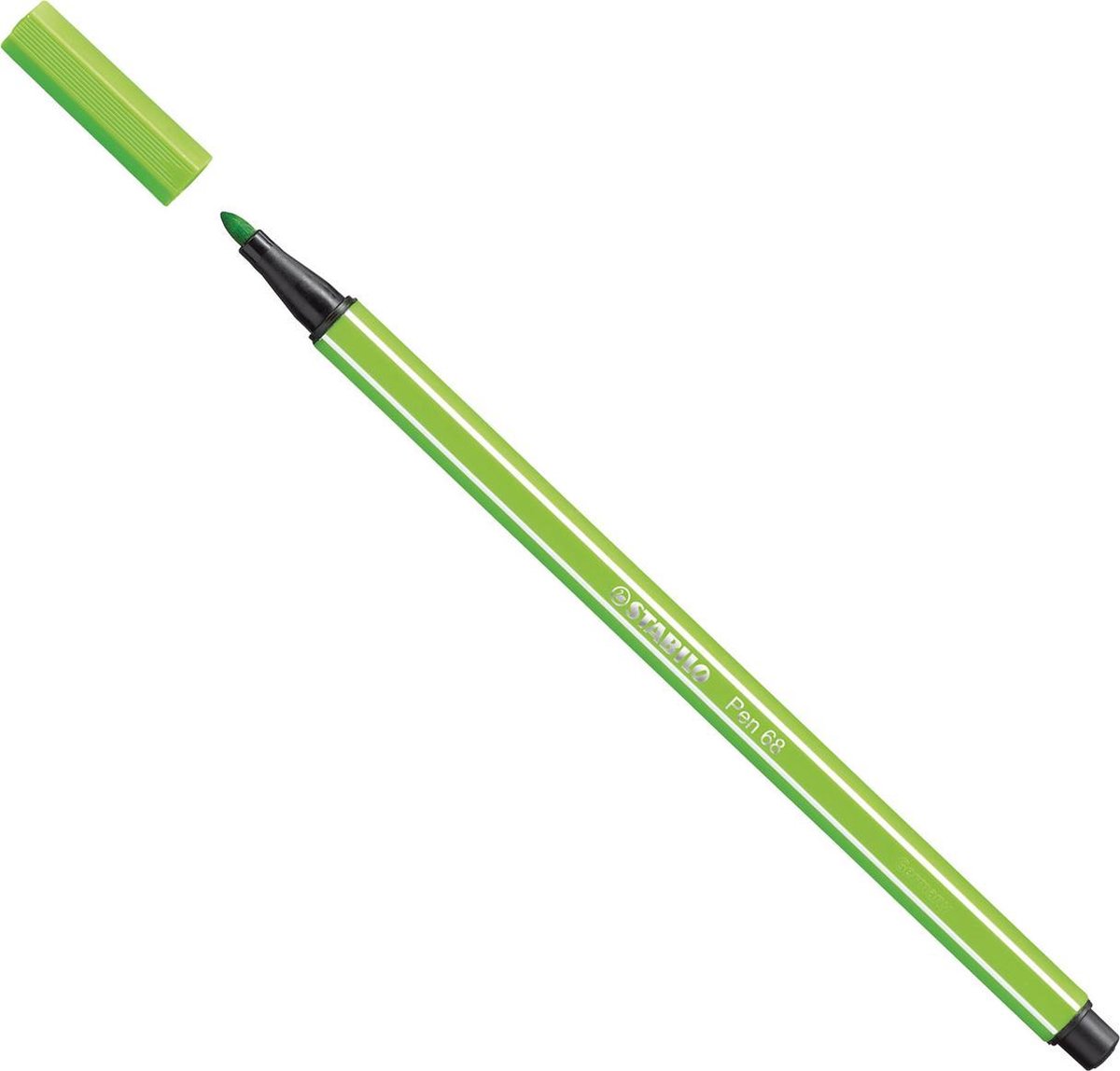 STABILO Pen 68 - Premium Viltstift - Licht Groen - per stuk — afbeelding 11