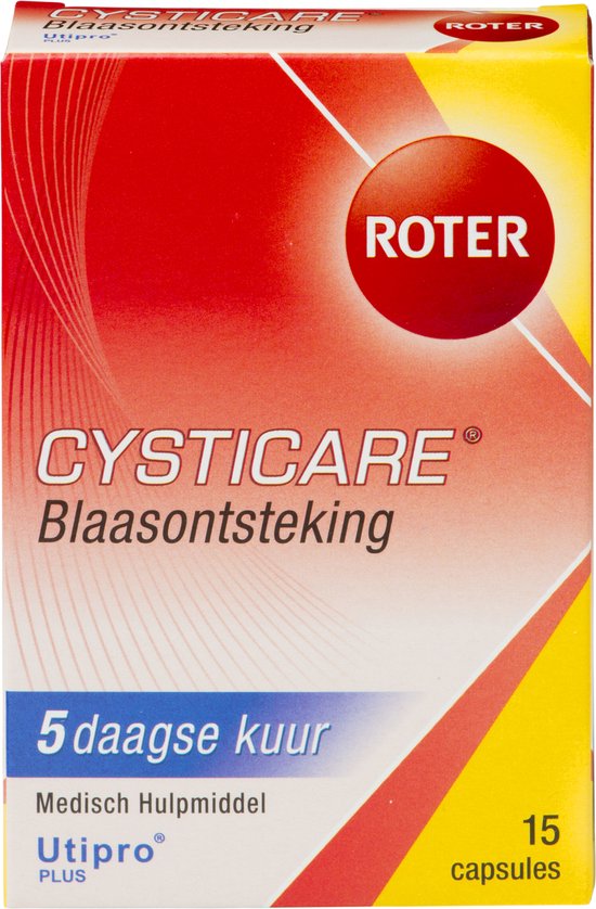 Foto: Roter cysticare behandelkuur blaasontsteking 15 tabletten