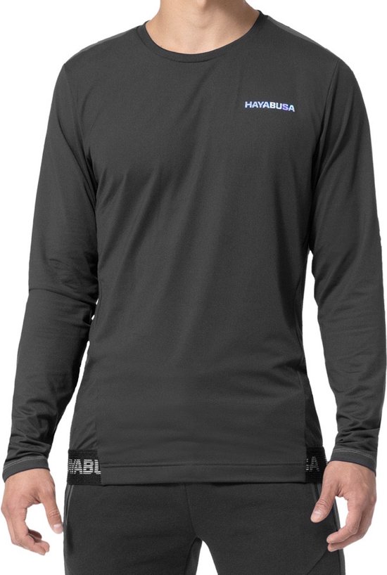 Hayabusa Athletic Long Sleeve Trainingshirt - Heren - Zwart - maat XL