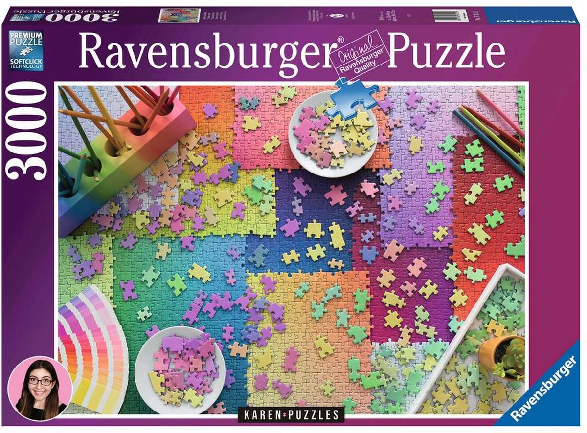 Ravensburger Puzzel Karen puzzles: Puzzels op puzzels - Legpuzzel