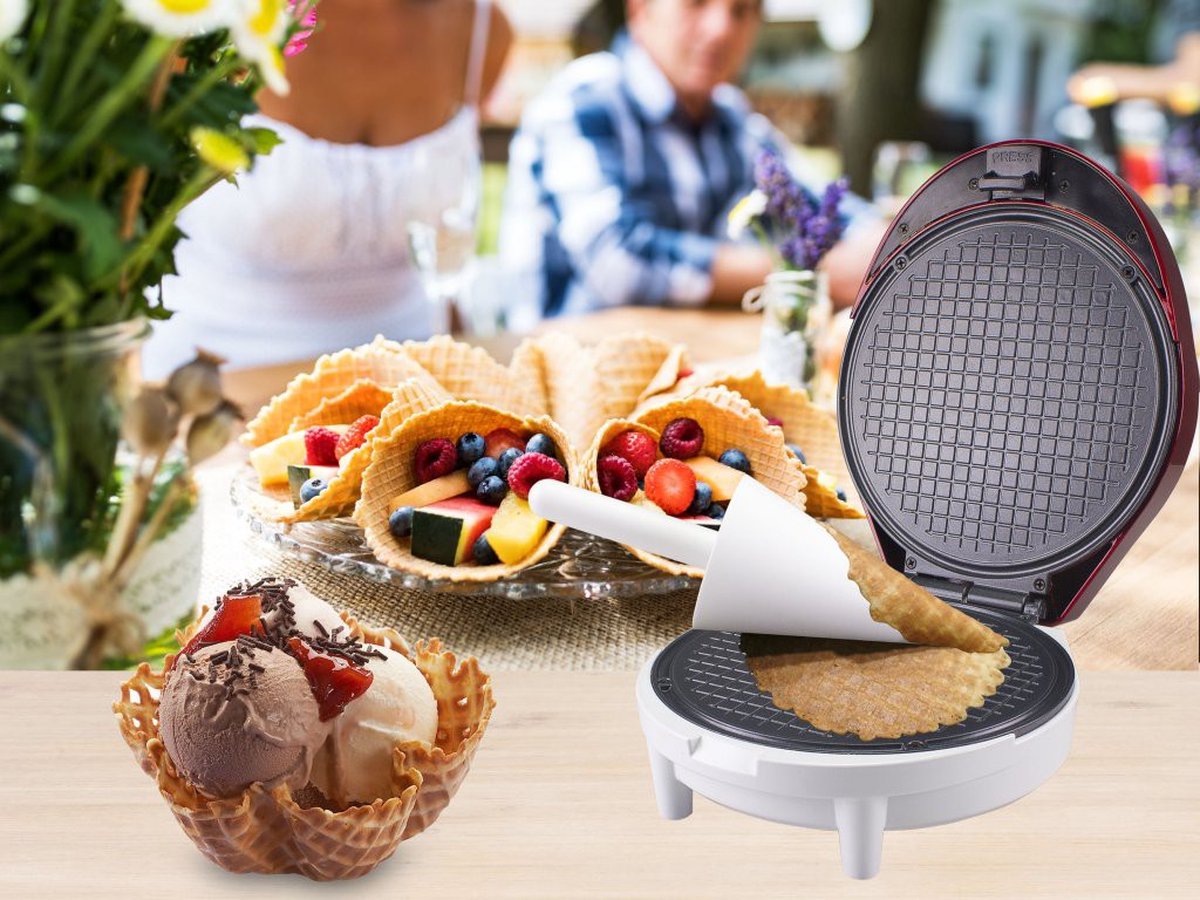 Beper P101CUD100 Waffeleisen Rot günstig kaufen
