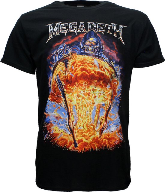 Megadeth Countdown To Extinction T-Shirt - Officiële Merchandise - XXL