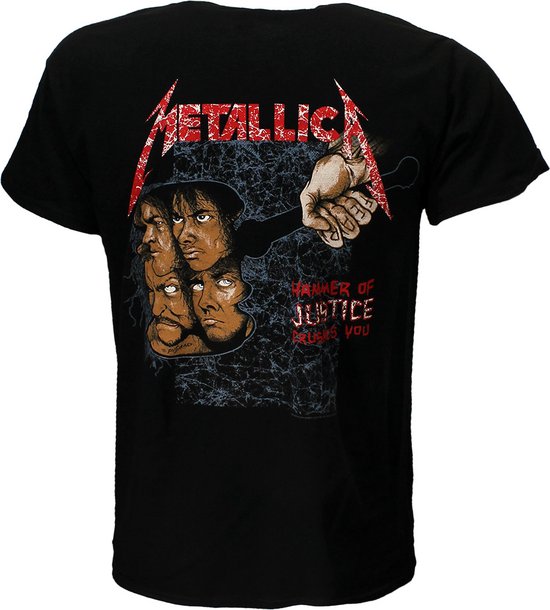 T-shirt de l'album Original de Metallica et Justice For All - Merchandise officielle