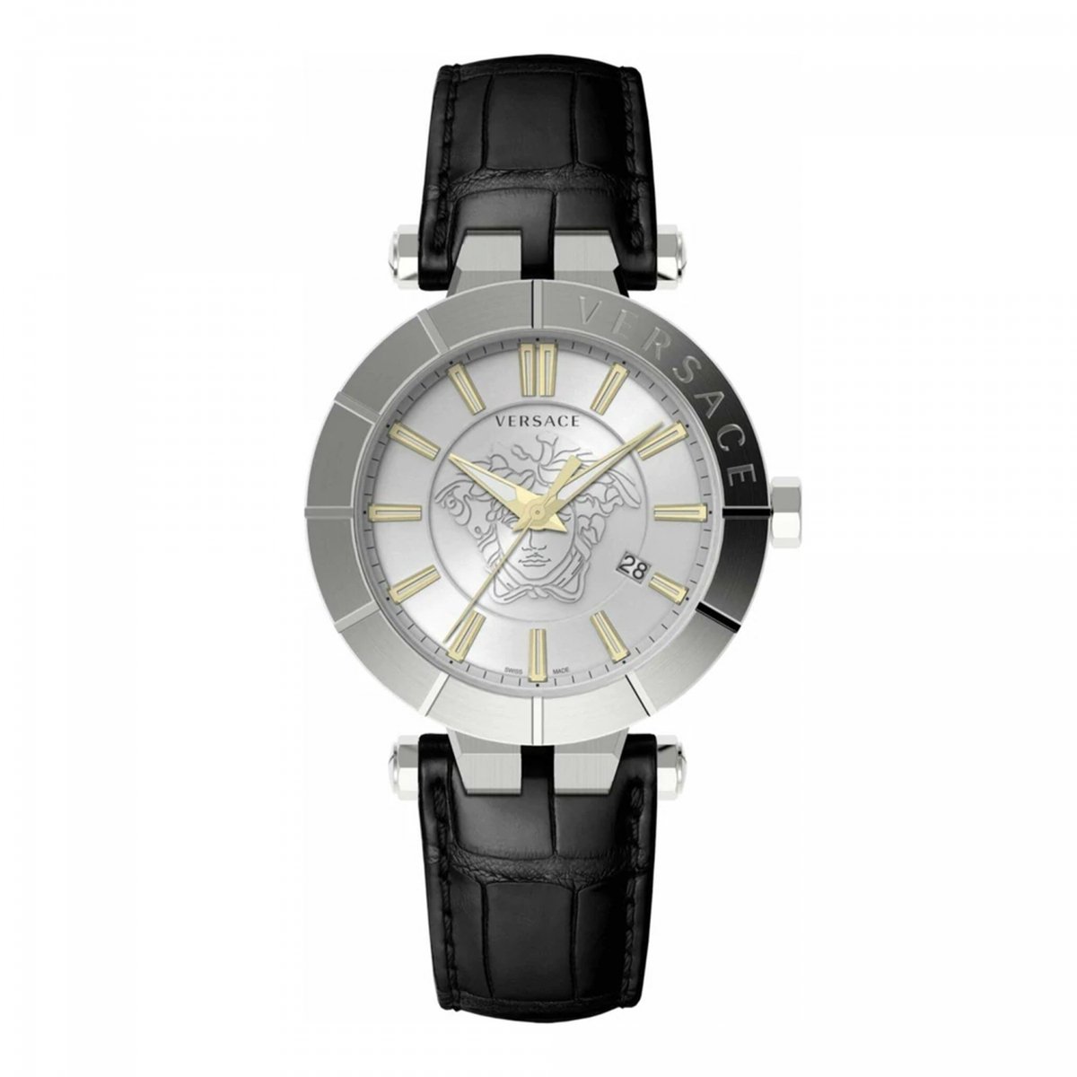 Versace VE2B00121 horloge mannen - Roestvrij Staal - zilver