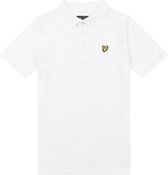 Lyle & Scott Classic Polo Shirt Polo's & T-shirts Jongens - Polo shirt - Wit - Maat 134/140