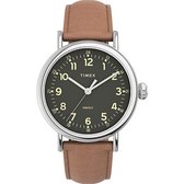 Timex Standard TW2V27700 Horloge - Leer - Bruin - Ø 40 mm