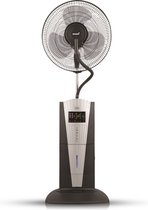 Bol.com MaxxHome FT40 Mistventilator - Statiefventilator - ventilator met Mist - 3in1 - 80 Watt aanbieding