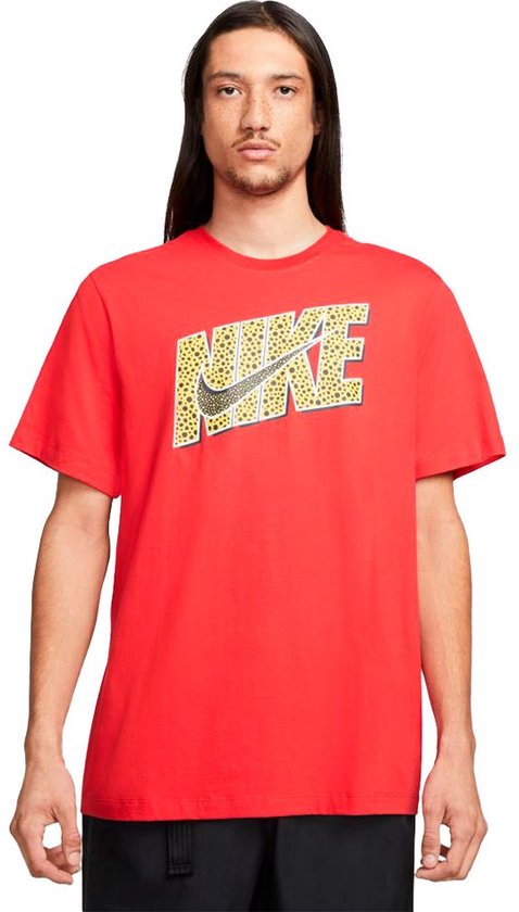 NIKE Sportswear 12 Mod Swoosh T-shirt à manches courtes Homme Rouge - Taille M