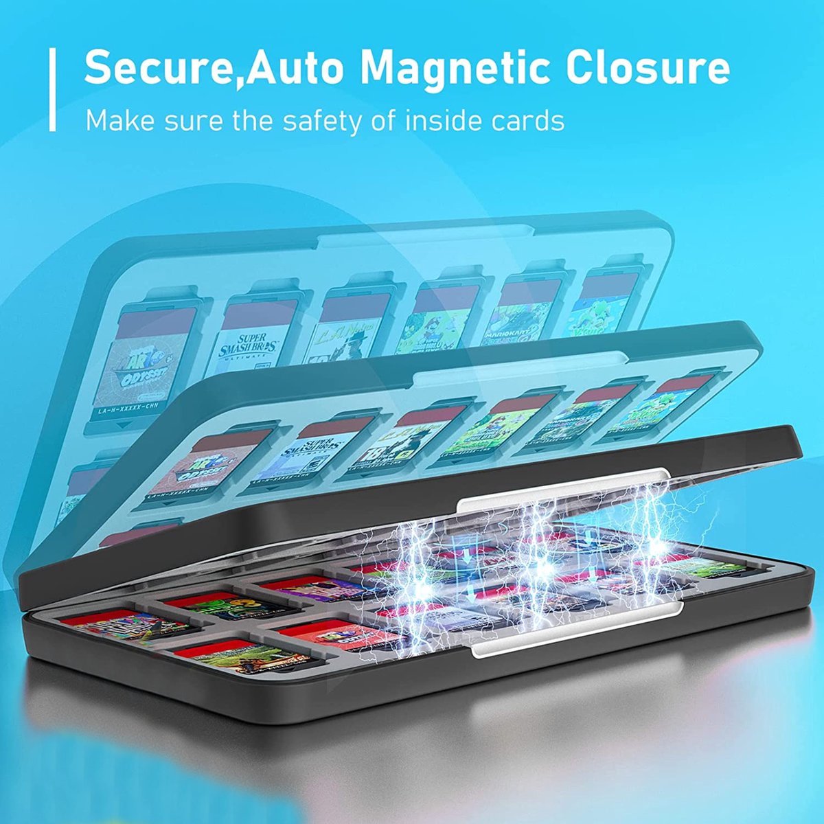 BOTC 24 Slots Game card case Geschikt voor Nintendo Switch - spel ...