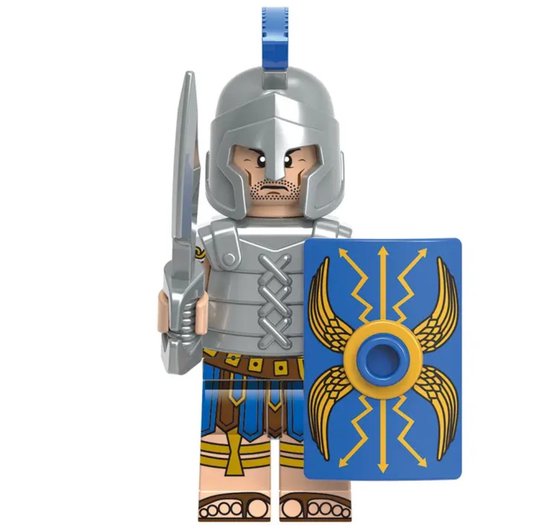 Menda City Uitdrukkelijk omvatten MW-BuildBricks Ridders, romeinen figuren Past Ook op Lego sets de set  bestaat uit 5 stuks | bol.com