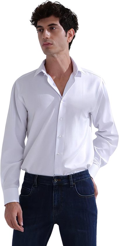 Baurotti Overhemd Regular Fit Remi Wit