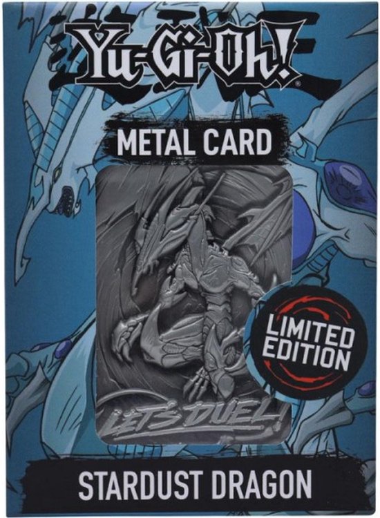 Yu-Gi-Oh! Metal Card Stardust Dragon - Limited Edition