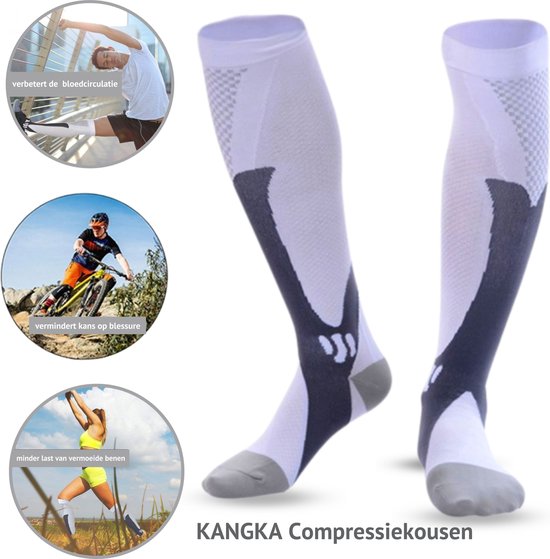 Chaussettes de compression - Chaussettes de compression avec 20-30 mmHg -  Chaussettes... | bol