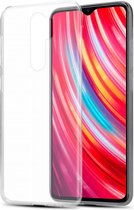 Cadorabo Hoesje geschikt voor Xiaomi RedMi NOTE 8 PRO in VOLLEDIG TRANSPARANT - Beschermhoes gemaakt van flexibel TPU Silicone Case Cover