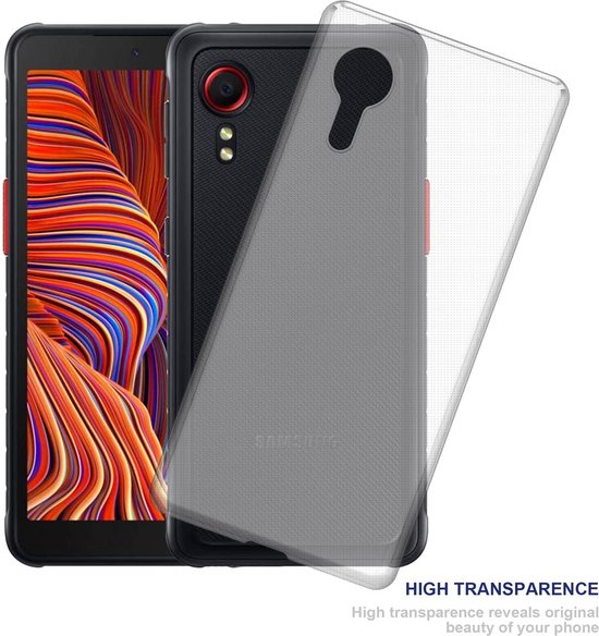 Coque Cadorabo pour Samsung Galaxy XCover 5 en COMPLÈTEMENT TRANSPARENT - Coque de protection en silicone TPU souple