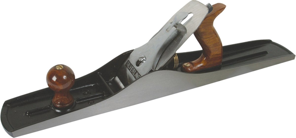 Silverline Handschaaf - Gietijzer - Palissander Handvaten - Heavy-Duty Blad - 60 mm - 3.75 kg
