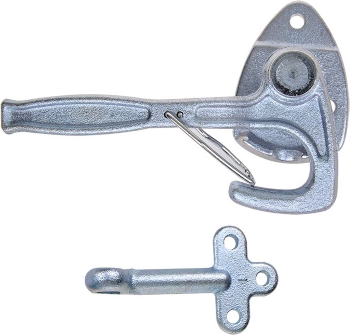 Klephaak nr.1 links 170mm met opschroef-oog