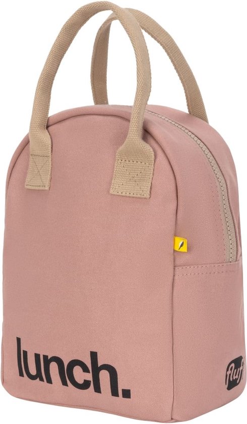 Fluf Eco Zipper Lunch Bag – Rainbows