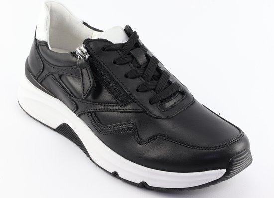 Gabor 26.896 Zwart Combinatie Rollingsoft Sneaker