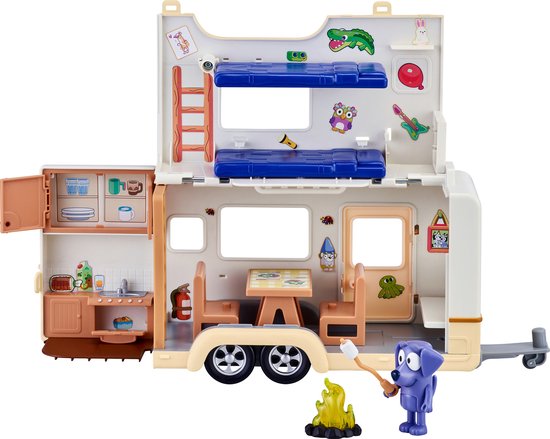 Bluey Playset Maison avec personnage 7 cm