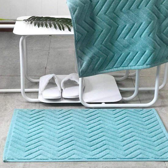Msv Douche/bad Anti-slip Mat Badkamer - Pvc - Saffraan Geel