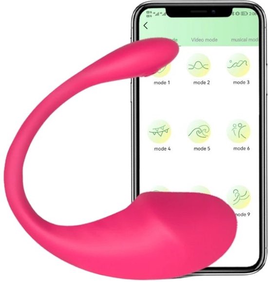 Vibrerend Ei met App - G Spot Stimulator Vibrator voor Vrouwen - Dildo - Valentijn