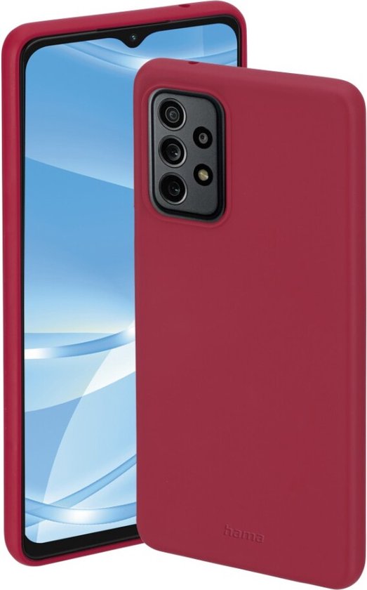 Hama Cover Finest Feel Voor Samsung Galaxy A23 4G/5G Rood