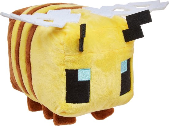 Minecraft - Pluche knuffel Bij - 15 cm - Knuffel